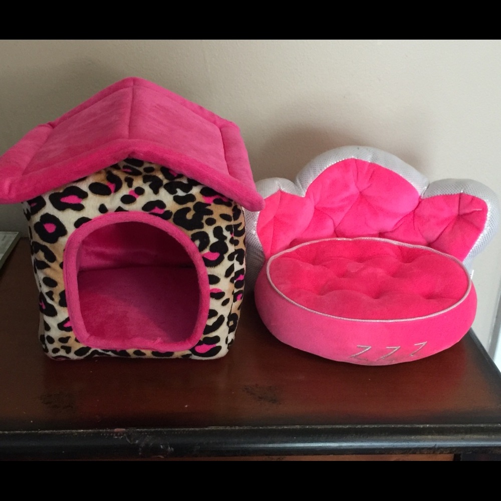 💗🧚🏻‍♂️. JUSTICE PET HOUSES/BEDS!!!!!